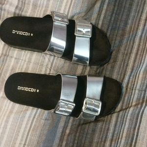 Silver Sandals